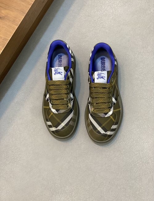 Burberry Vintage Check Canvas Low-top Sneakers