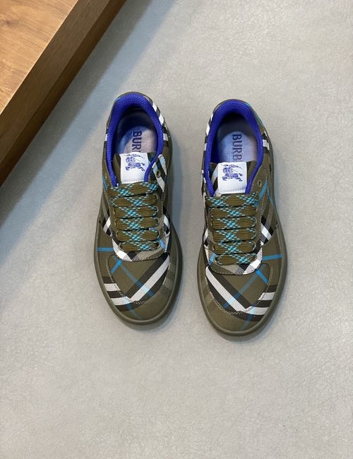 Burberry Vintage Check Canvas Low-top Sneakers