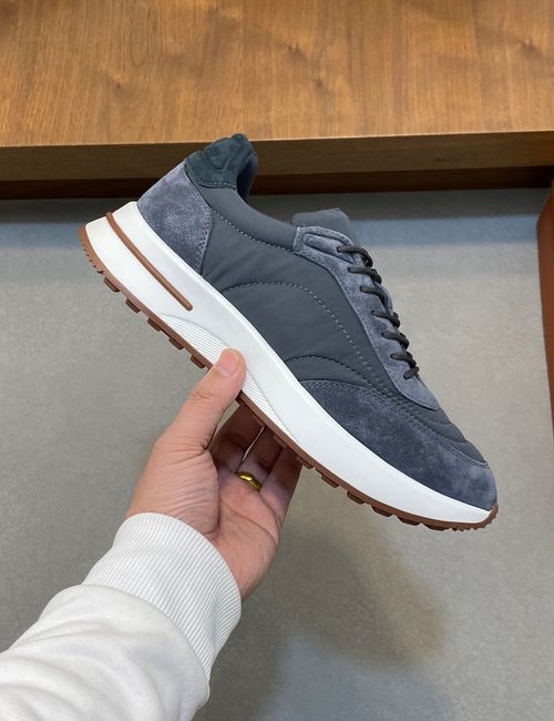 Loro Piana LP Classic Casual Jogging Shoes With 3M Reflective Design