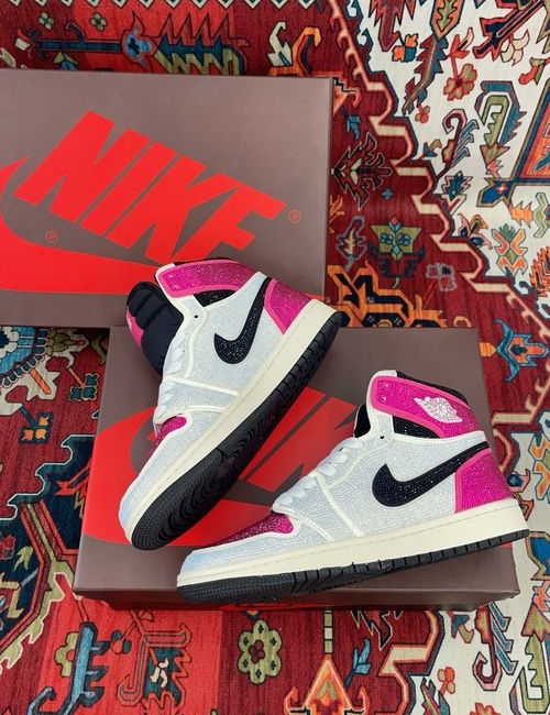 Nike High-top Rhinestone Casual Sneakers