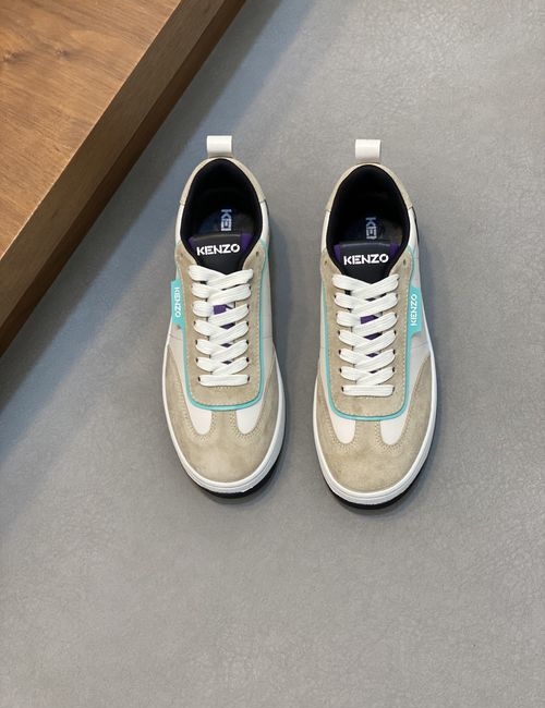 Kenzo Soft Cowhide Lightweight Casual Sneakers
