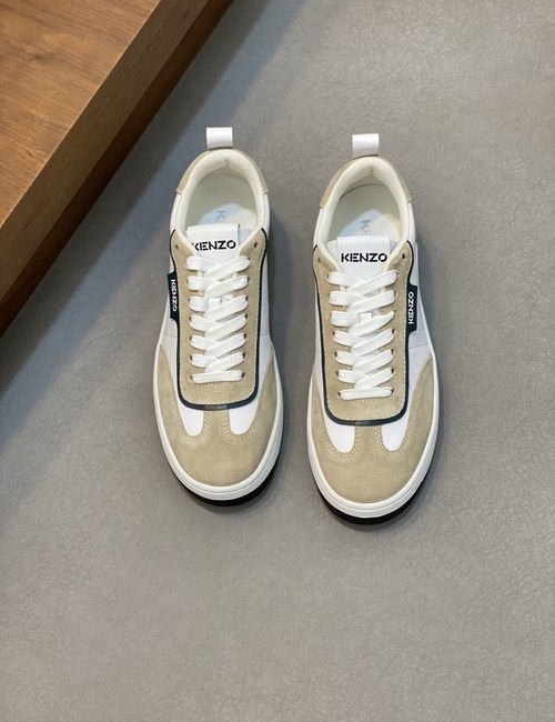 Kenzo Soft Cowhide Lightweight Casual Sneakers
