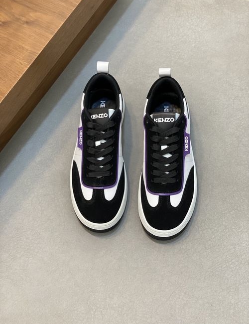 Kenzo Soft Cowhide Lightweight Casual Sneakers