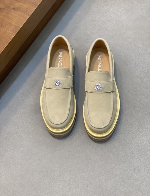 Moncler Cowhide High-top Casual Sneakers