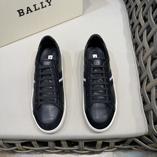 Bally Nappa Leather Casual Sneakers Non-slip Sole