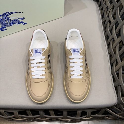 Burberry Genuine Leather Low-top Sneakers