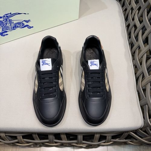 Burberry Genuine Leather Low-top Sneakers