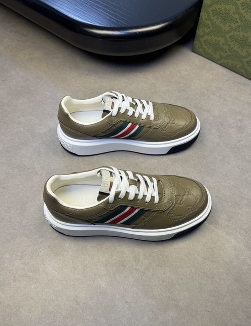 Gucci Premium Casual Sneakers With Brand Totem