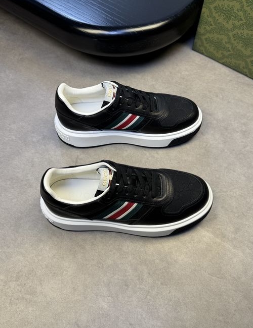 Gucci High Quality Nappa Leather Casual Sneakers