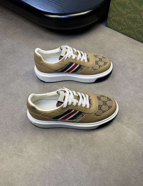 Gucci High Quality Nappa Leather Casual Sneakers
