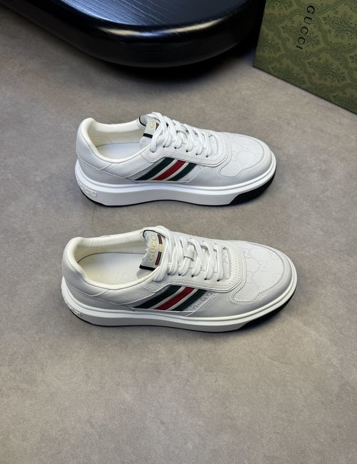 Gucci High Quality Nappa Leather Casual Sneakers