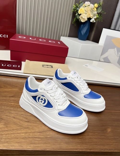 Gucci Casual Sneakers Cowhide Upper Full Packaging