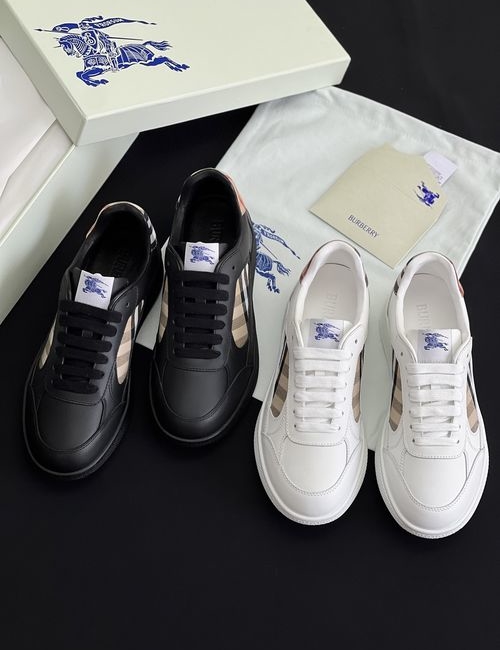 Burberry Check Pattern Terrace Sneakers
