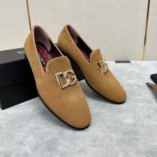 Dolce & Gabbana DG Formal Loafers With Logo Accent