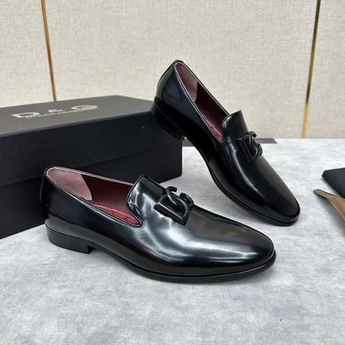 Dolce & Gabbana DG Formal Loafers With Logo Accent