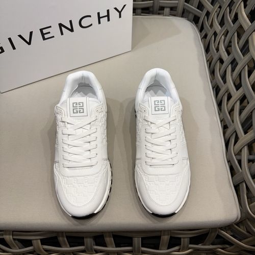 Givenchy 4G Embossed Matte Leather Casual Shoes