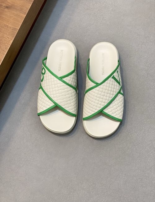 Bottega Veneta BV Italian Cowhide Upper Original Outsole Slippers