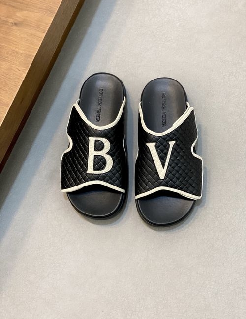 Bottega Veneta BV Italian Cowhide Upper Original Outsole Slippers