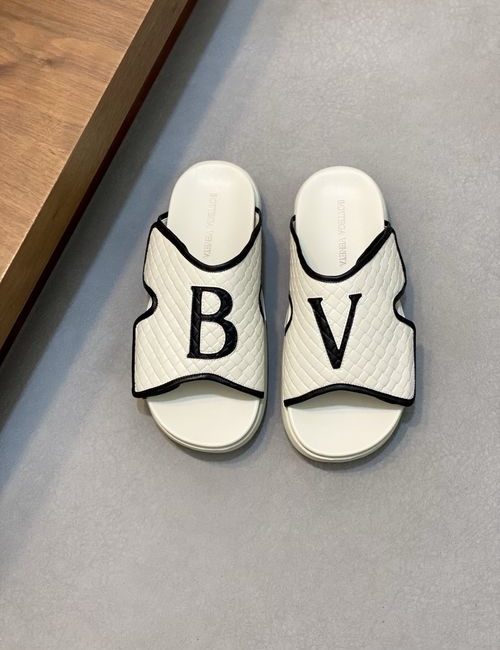 Bottega Veneta BV Italian Cowhide Upper Original Outsole Slippers