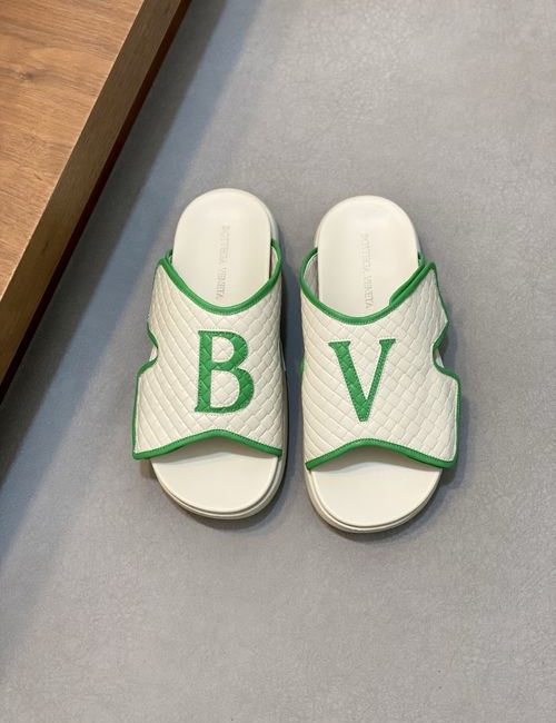 Bottega Veneta BV Italian Cowhide Upper Original Outsole Slippers