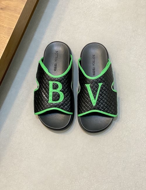 Bottega Veneta BV Italian Cowhide Upper Original Outsole Slippers