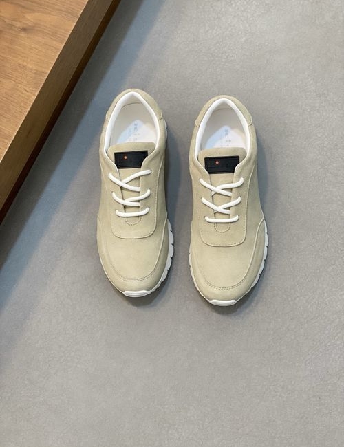 Kiton High-End Casual Sports Shoes, Soft Suede Leather