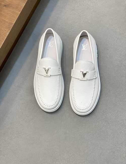 Louis Vuitton LV Branded Leather Casual Sneakers