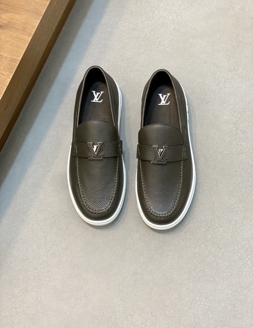 Louis Vuitton LV Branded Leather Casual Sneakers