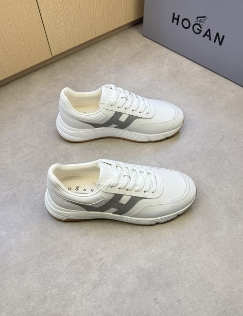 Hogan Premium Casual Sneakers With H Embroidery