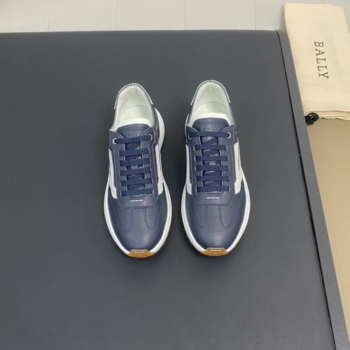 Bally Classic Striped Sneakers Eva TPU Rubber Sole Anti-slip