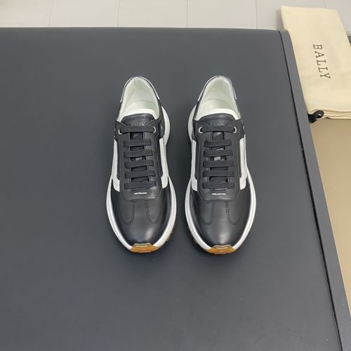 Bally Classic Striped Sneakers Eva TPU Rubber Sole Anti-slip