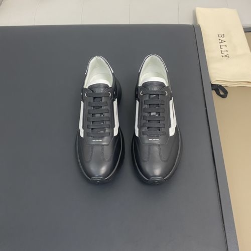 Bally Classic Striped Sneakers Eva TPU Rubber Sole Anti-slip