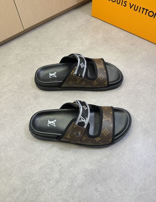Louis Vuitton LV High-end Casual Slides PVC Upper