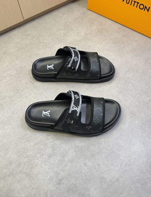 Louis Vuitton LV High-end Casual Slides PVC Upper