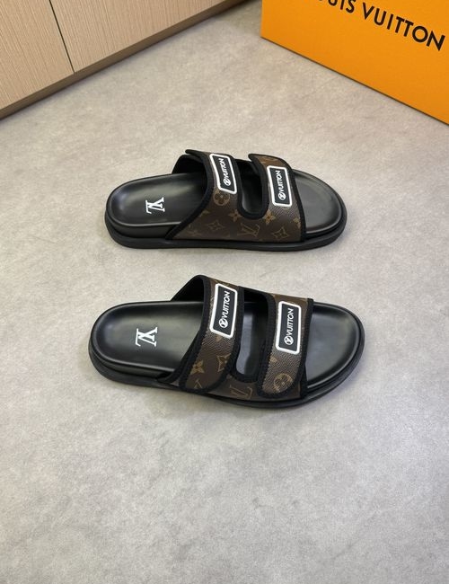 Louis Vuitton LV High-end Casual Slides PVC Upper