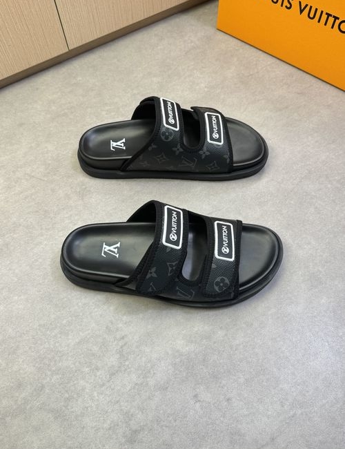 Louis Vuitton LV High-end Casual Slides PVC Upper