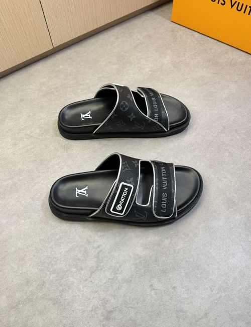 Louis Vuitton LV High-end Casual Slides PVC Upper