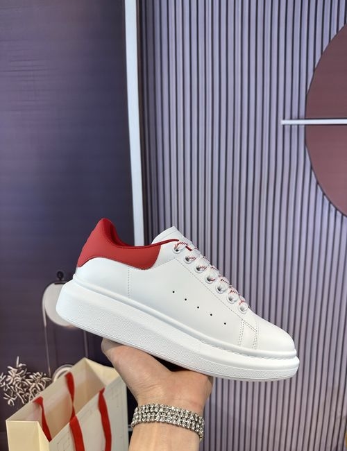 McQueen Premium Leather Casual Sneakers