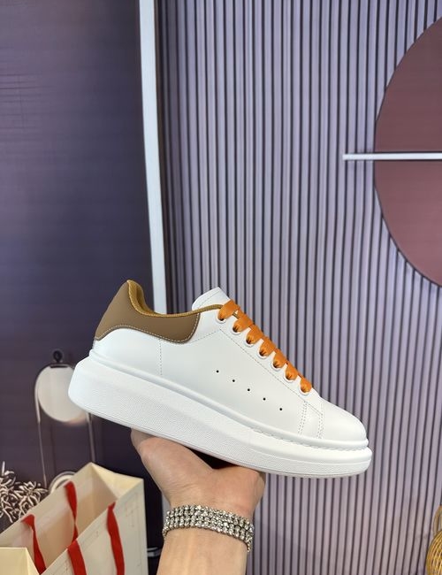 McQueen Premium Leather Casual Sneakers