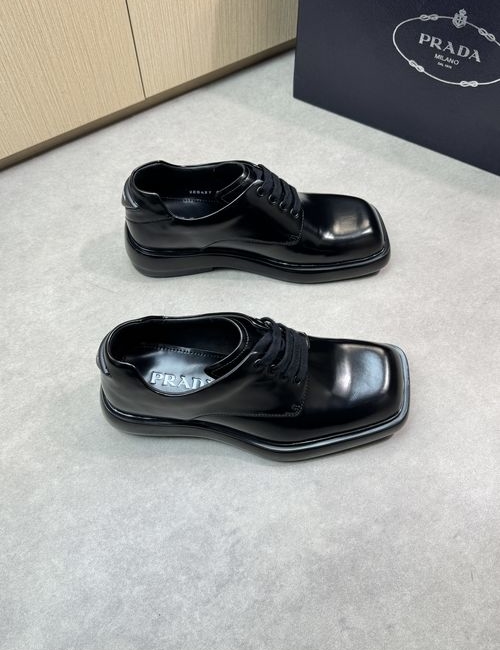 Prada Premium Leather Dress Shoes