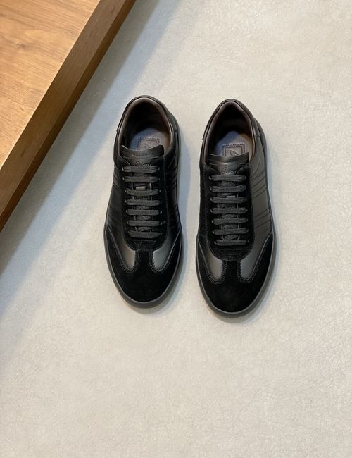 Brionia Nappa Leather Striped Lightweight Sneakers