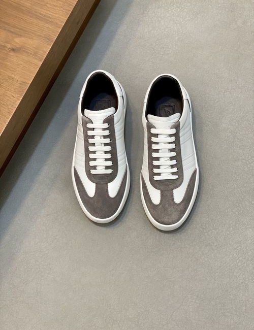 Brionia Nappa Leather Striped Lightweight Sneakers