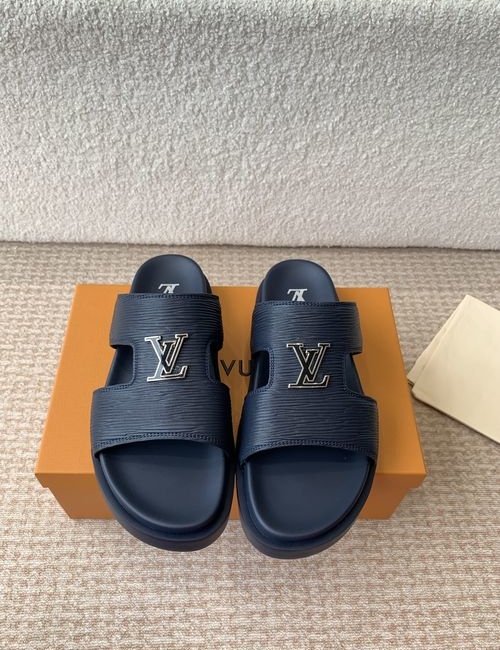 Louis Vuitton LV Monogram Hook And Loop Slippers
