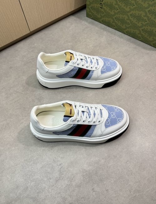 Gucci Premium Casual Sneakers With Nappa Leather Upper