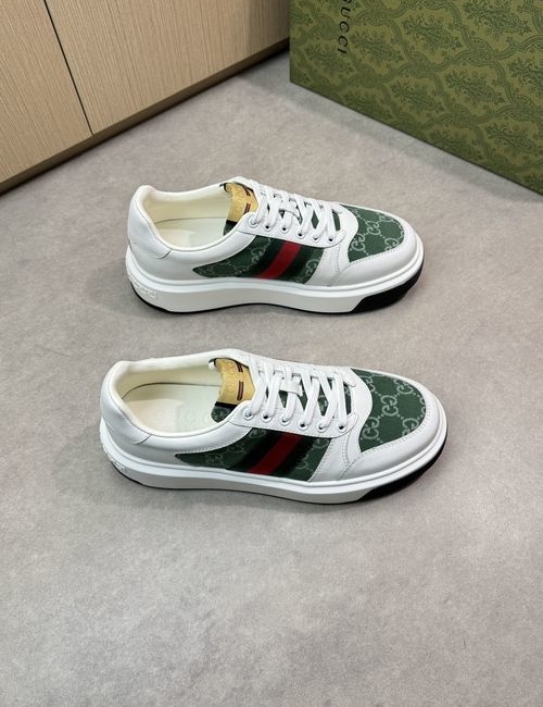 Gucci Premium Casual Sneakers With Nappa Leather Upper