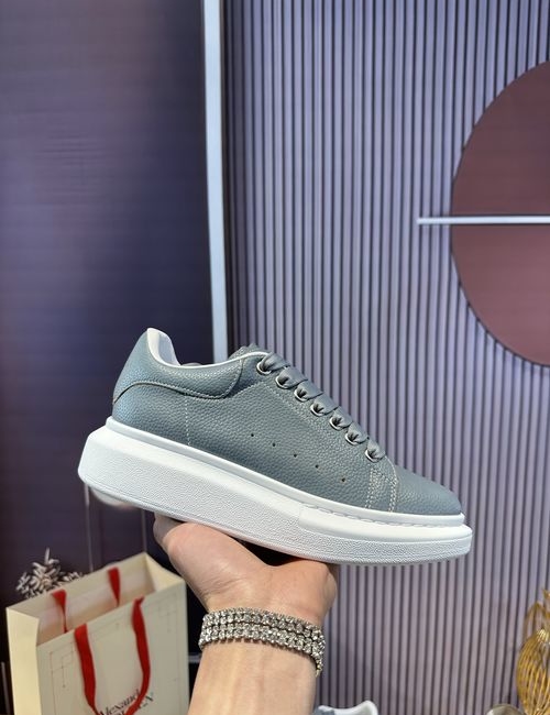McQueen Premium Leather Casual Sneakers