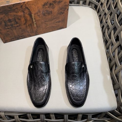 Stefano Ricci Cowhide Leather Formal Casual Shoes
