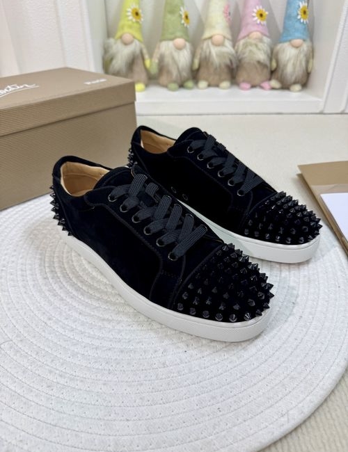 Christian Louboutin Low-top Spike Red Sole Shoes