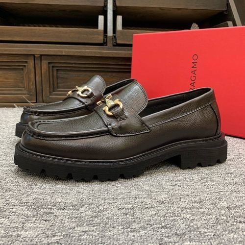 Ferragamo Thick-Soled Loafers With Lightweight Sole