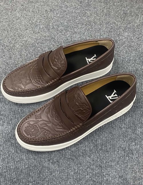 Louis Vuitton LV Genuine Leather Business Formal Shoes